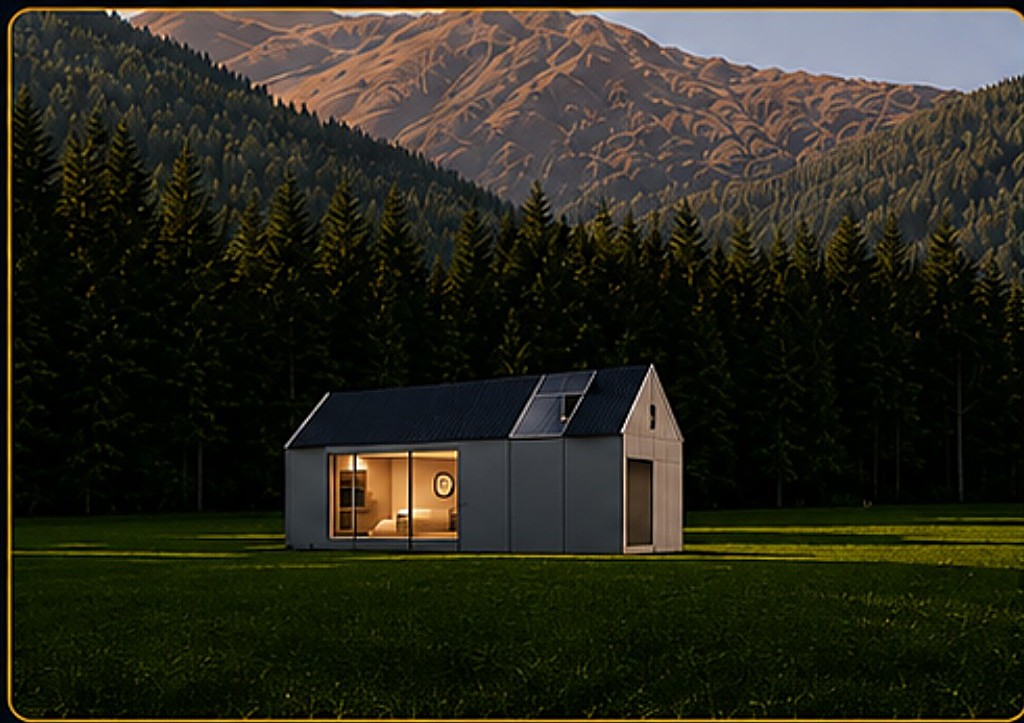 Low-carbon cabin
