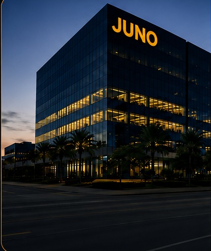 Juno headquarters building in Dubai