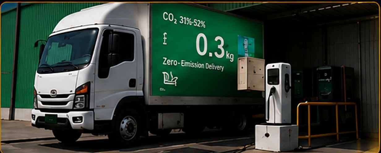 Zero-emission delivery