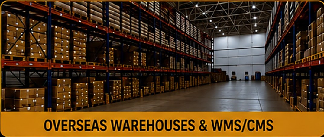 Overseas warehouses & WMS/CMS